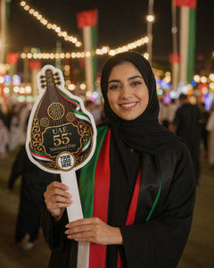 Traditional Oud Branded Photo Prop for UAE 55th National Day view 4