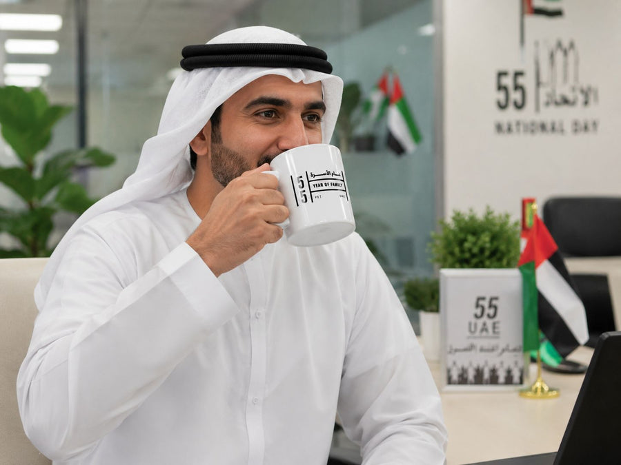 Growing in Unity Ceramic Mug for UAE 55th National Day product image