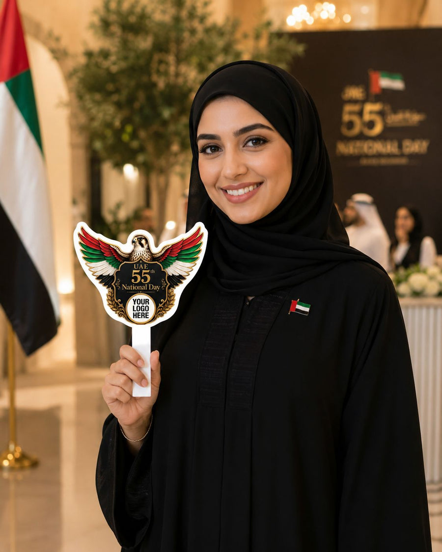 Falcon Wings Branded Photo Prop for UAE 55th National Day product image