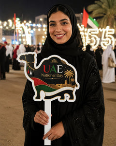 Camel Silhouette Handheld Photo Prop for UAE 55th National Day view 4