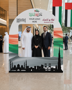 UAE National Day 2026 Backdrop – National Day Photo Window Design – Yalla Printing UAE