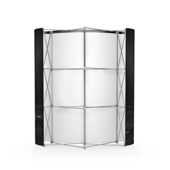 Custom Printed Magnetic Straight Pop Up Stand 2 x 3 with Foldable Structure & Carry Bag – Premium Vinyl Printed Exhibition Backdrop Display | Magnet Panel System for Events, Trade Shows, Retail Promotions & Corporate Branding | Yalla Printing UAE