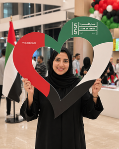 UAE National Day 2026 Falcon Wing Selfie Frame – Yalla Printing UAE