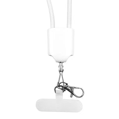 Custom Printed 4 In 1 Lanyard Charging Cable 60W, 120Cm Long With Hook For Id Card And Phone Pad | Corporate Award & Recognition Gift | UAE Delivery | Yalla Printing UAE