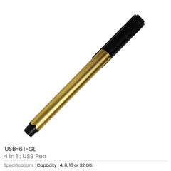 4 In 1 Multi-functional Pen USB | Logo Branding Corporate Gift | UAE Delivery | Yalla Printing UAE