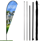 Teardrop Flagpole Replacement – Pole Only, Durable & Weather-Resistant
