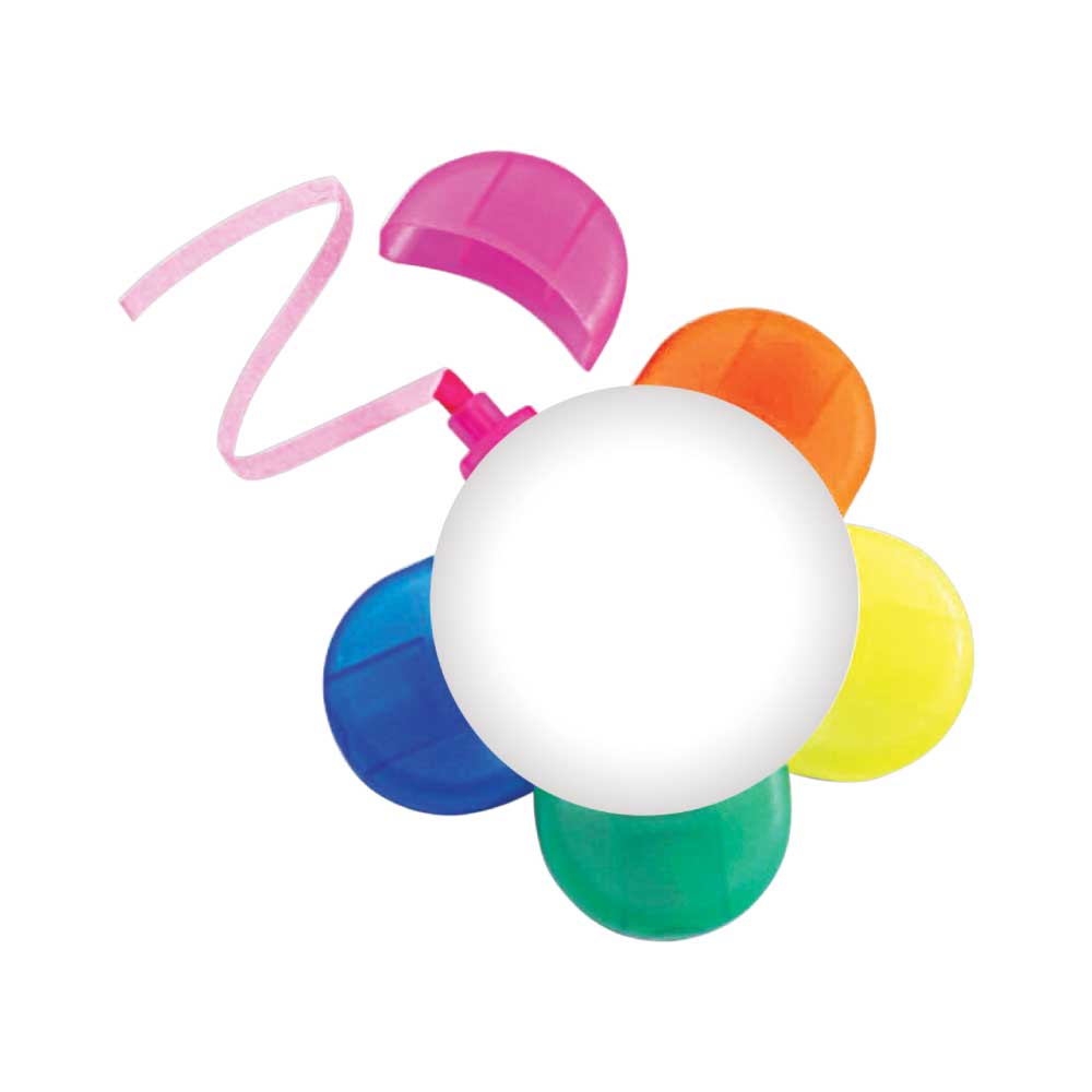 Custom Printed 5 Colors Highlighter | Exhibitions, Conferences, Corporate Events | Yalla Printing UAE