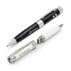 Custom Printed 5 In 1 Multi - Function Pen USB 8Gb | Exhibitions, Conferences, Corporate Events | Yalla Printing UAE