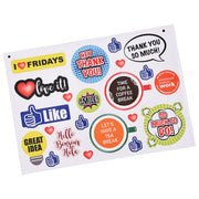 Custom A5 Sticker Sheet with Die Cutting – Personalized Sticker Sheets for Business Branding, Packaging & Promotions | Yalla Printing