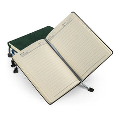 Notebooks & Diaries – Soft PU Cover Notebooks in A5 Size with Metal Plate Bookmark | Custom Packaging Printing | Free Design Support | Yalla Printing UAE
