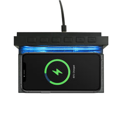 Custom Printed Dorniel Alarm Clock, 15W Wireless Charger And Night Light | Logo Branding Corporate Gift | UAE Delivery | Yalla Printing UAE
