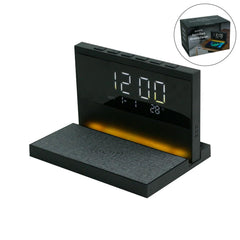 Custom Printed Dorniel Alarm Clock, 15W Wireless Charger And Night Light | Logo Branding Corporate Gift | UAE Delivery | Yalla Printing UAE