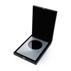 Custom Printed A4 Aluminum Award Plaques With Round Colored Plate And Stand | Corporate Award & Recognition Gift | UAE Delivery | Yalla Printing UAE
