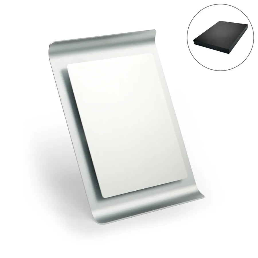 Aluminum Award Plaque with Stand A4 Size | Custom Packaging Printing | Free Design Support | Yalla Printing UAE