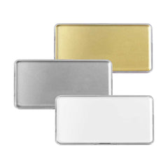 Custom Printed Lens Cover Name Badges | Logo Branding Corporate Gift | UAE Delivery | Yalla Printing UAE