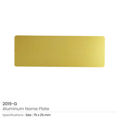 Custom Printed Aluminum Name Plates | Corporate Award & Recognition Gift | UAE Delivery | Yalla Printing UAE
