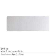Custom Printed Aluminum Name Plates | Corporate Award & Recognition Gift | UAE Delivery | Yalla Printing UAE