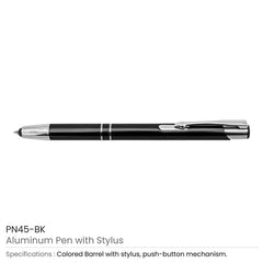 Custom Printed Aluminum Pens With Stylus | Exhibitions, Conferences, Corporate Events | Yalla Printing UAE
