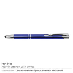 Custom Printed Aluminum Pens With Stylus | Exhibitions, Conferences, Corporate Events | Yalla Printing UAE