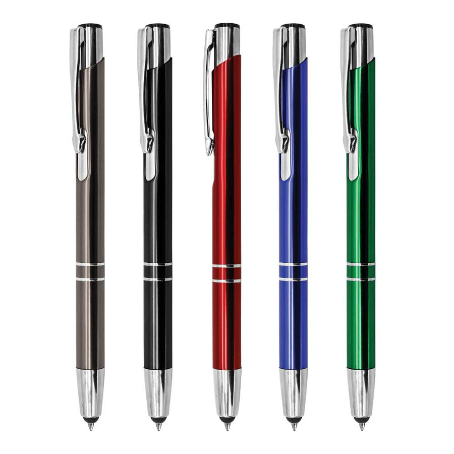 Custom Printed Aluminum Pens With Stylus | Exhibitions, Conferences, Corporate Events | Yalla Printing UAE