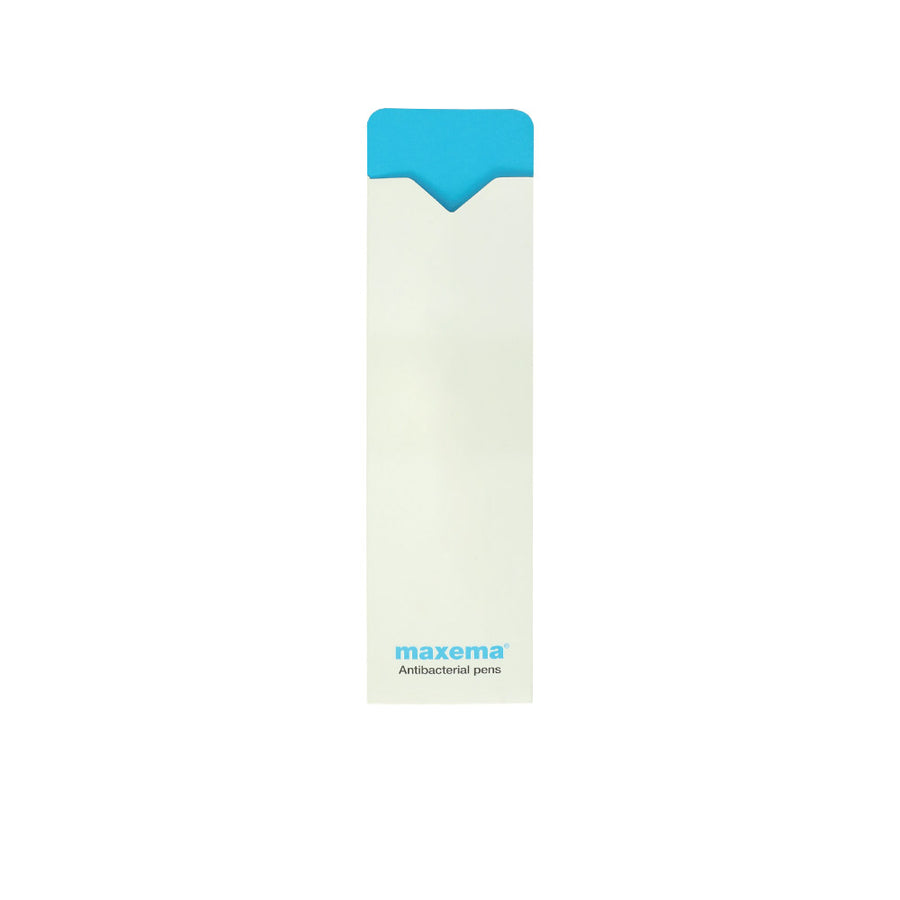 Custom Printed Maxema Anti - Bacterial Pen Pouch - Cardboard / Corrugated Board | Exhibitions, Conferences, Corporate Events | Yalla Printing UAE