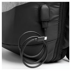 Custom Printed Anti - Theft Business Backpack Waterproof And Charging Port | Custom Branded Bag | UAE Delivery | Yalla Printing UAE