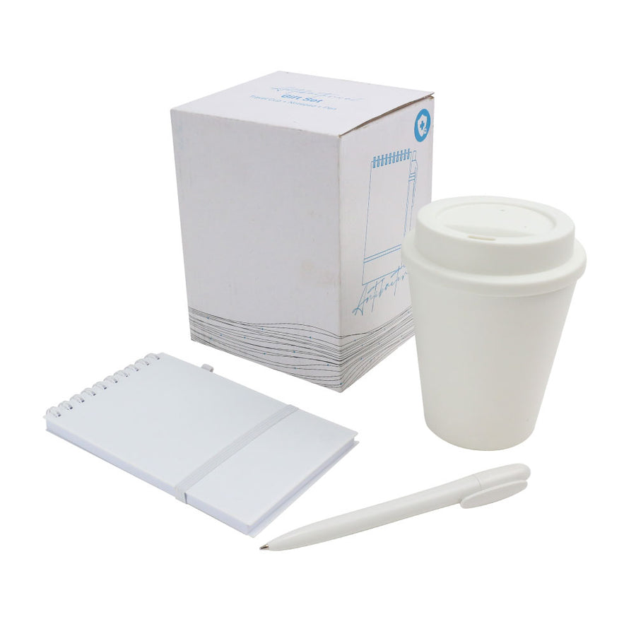 Antibacterial Gift Sets with Cup and Notepad | Logo Printed Business Gift – Yalla Printing UAE