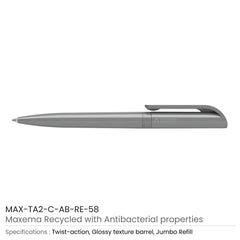 Antibacterial Recycled Pen | Logo Printed Business Gift – Yalla Printing UAE