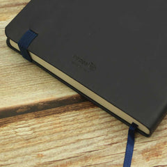 Custom Printed Appeel A5 Pu Notebooks With Elastic Band Pen Loop Bookmark | Logo Branding Corporate Gift | UAE Delivery | Yalla Printing UAE