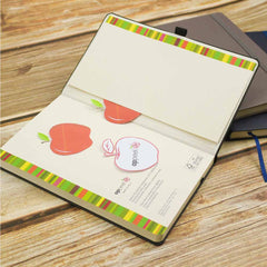Appeel A5 PU Notebook with Elastic Band, Pen Loop & Bookmark | Logo Branding Corporate Gift | UAE Delivery | Yalla Printing UAE