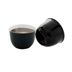 Custom Printed Arabic Coffee Cups 2 Pcs Sets - Stainless Steel | Logo Branding Corporate Gift | UAE Delivery | Yalla Printing UAE