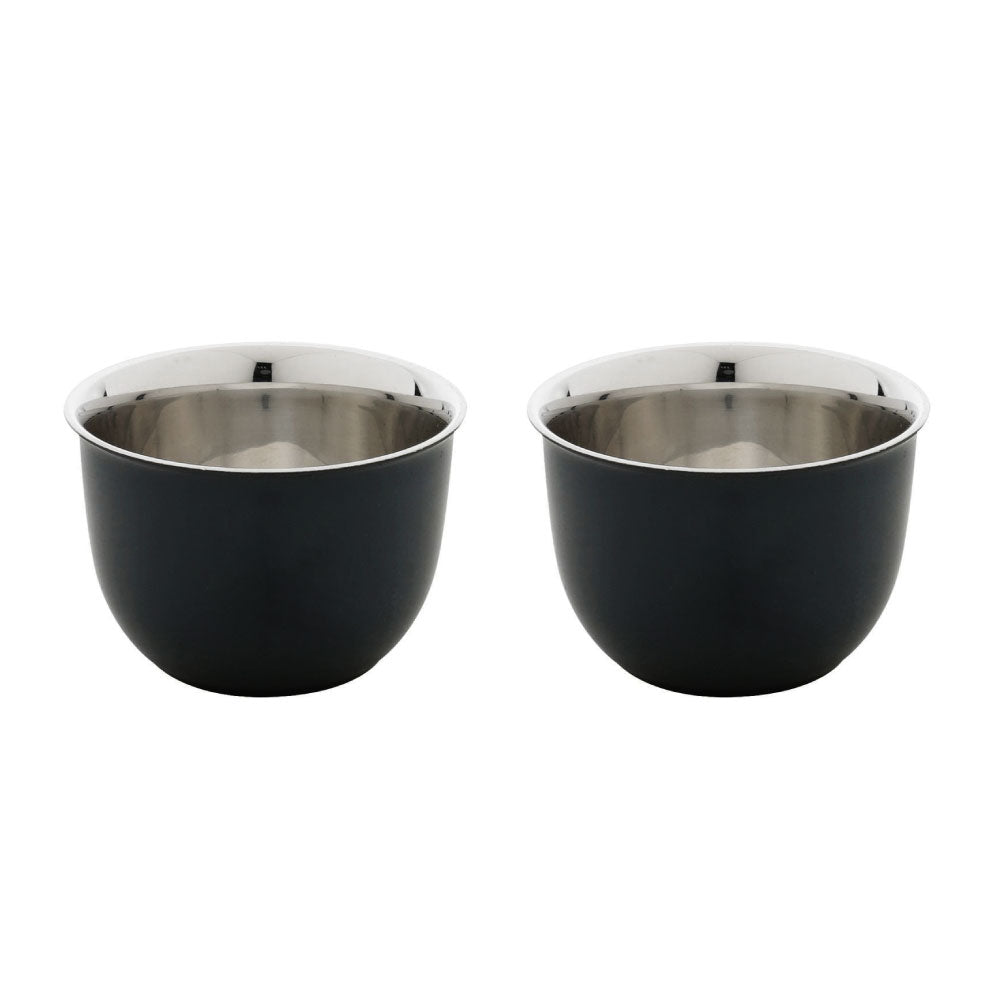 Custom Printed Arabic Coffee Cups 2 Pcs Sets - Stainless Steel | Logo Branding Corporate Gift | UAE Delivery | Yalla Printing UAE