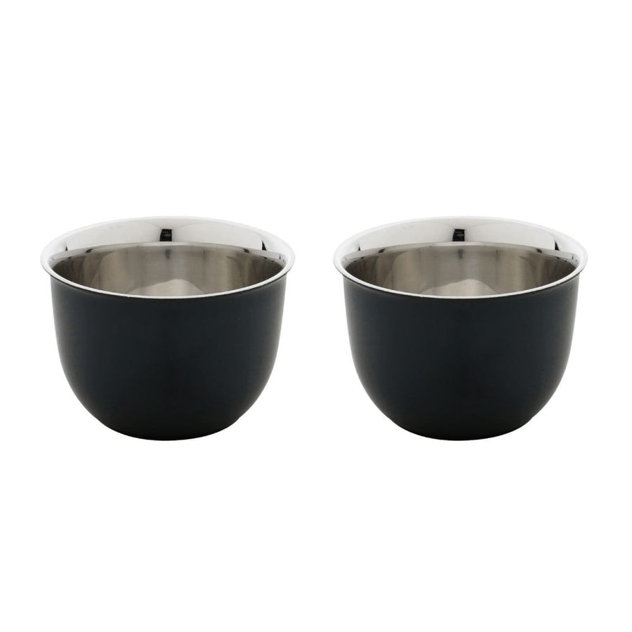 Custom Printed Arabic Coffee Cups 2 Pcs Sets - Stainless Steel | Logo Branding Corporate Gift | UAE Delivery | Yalla Printing UAE