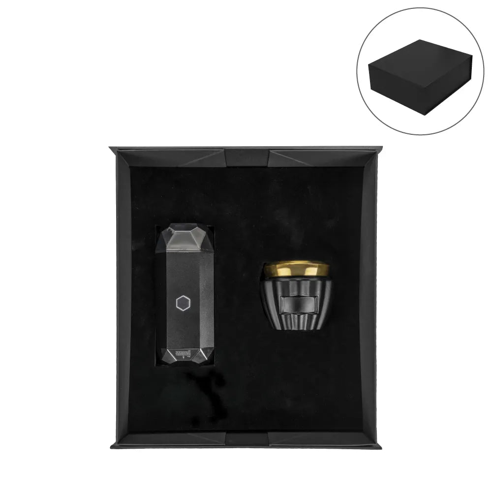 Arabic Oud and Bakhoor Gift Sets in Black Magnetic Closure Gift Box | Custom Packaging Printing | Free Design Support | Yalla Printing UAE