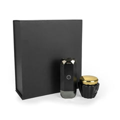 Arabic Oud and Bakhoor Gift Sets in Black Magnetic Closure Gift Box | Custom Packaging Printing | Free Design Support | Yalla Printing UAE