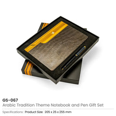 Metal Pens – Arabic Tradition Theme Gift Sets in Premium Gift Box | Custom Packaging Printing | Free Design Support | Yalla Printing UAE