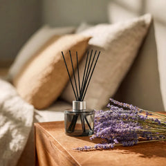 Water Bottles – Aroma Reed Diffuser with Lemon Grass Scent 100ml & 6 Pcs Sticks | Custom Packaging Printing | Free Design Support | Yalla Printing UAE
