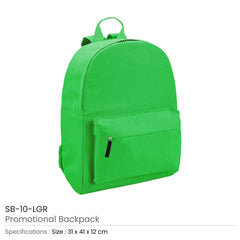 Custom Printed Promotional Backpacks - Premium Polyester Fabric | Exhibitions, Conferences, Corporate Events | Yalla Printing UAE