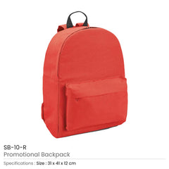 Custom Printed Promotional Backpacks - Premium Polyester Fabric | Exhibitions, Conferences, Corporate Events | Yalla Printing UAE