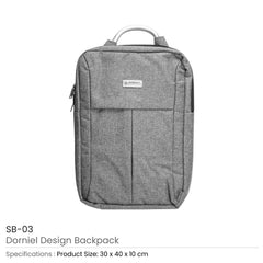 Custom Printed Dorniel Backpacks | Exhibitions, Conferences, Corporate Events | Yalla Printing UAE
