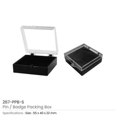 Custom Printed Pin Badge Packaging Box | Exhibitions, Conferences, Corporate Events | Yalla Printing UAE