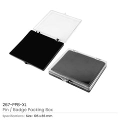 Custom Printed Badge Packaging Box 11 X 9 CM | Custom Packaging Printing | Free Design Support | Yalla Printing UAE