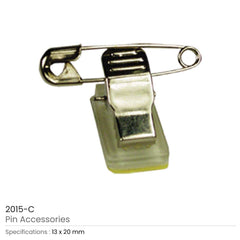 Custom Printed Badge Clip With Pin | Corporate Award & Recognition Gift | UAE Delivery | Yalla Printing UAE