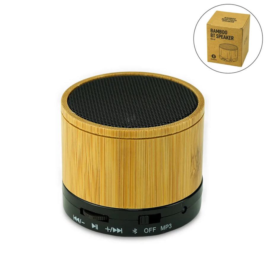 USB Drives – Bamboo Bluetooth Speakers V4.2 | Corporate Gifts & Promotions – Yalla Printing UAE
