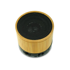 Custom Printed Bamboo Bluetooth Speakers V4.2 - Bamboo | Logo Branding Corporate Gift | UAE Delivery | Yalla Printing UAE