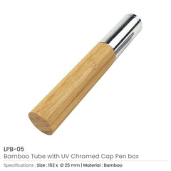 Bamboo Pen Case | Logo Printed Business Gift – Yalla Printing UAE