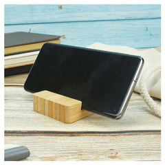 Custom Printed Bamboo Phone Stands - Bamboo | Exhibitions, Conferences, Corporate Events | Yalla Printing UAE