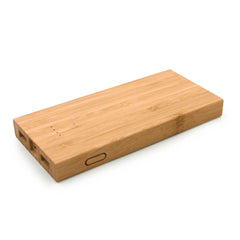 Bamboo Wireless Power Bank | Corporate Tech Gift – Yalla Printing UAE