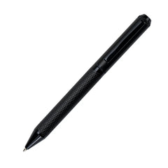 Black Metal Pens with Diamond Textured Design Barrel | Custom Packaging Printing | Free Design Support | Yalla Printing UAE