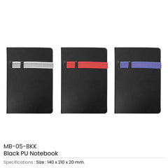 Custom Printed A5 Size Notebooks With Pen And Mobile Holder | Logo Branding Corporate Gift | UAE Delivery | Yalla Printing UAE